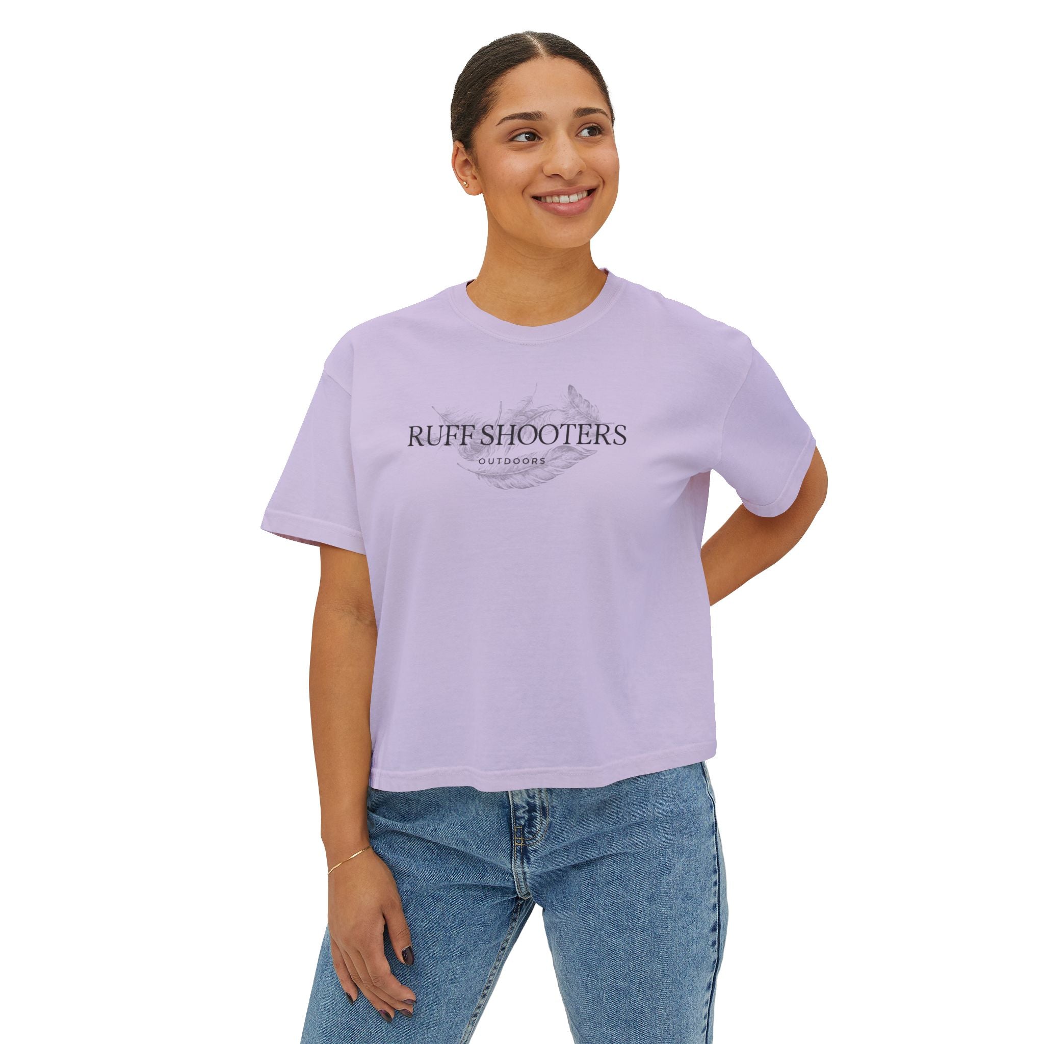 Ruff Shooters Women's Boxy Tee