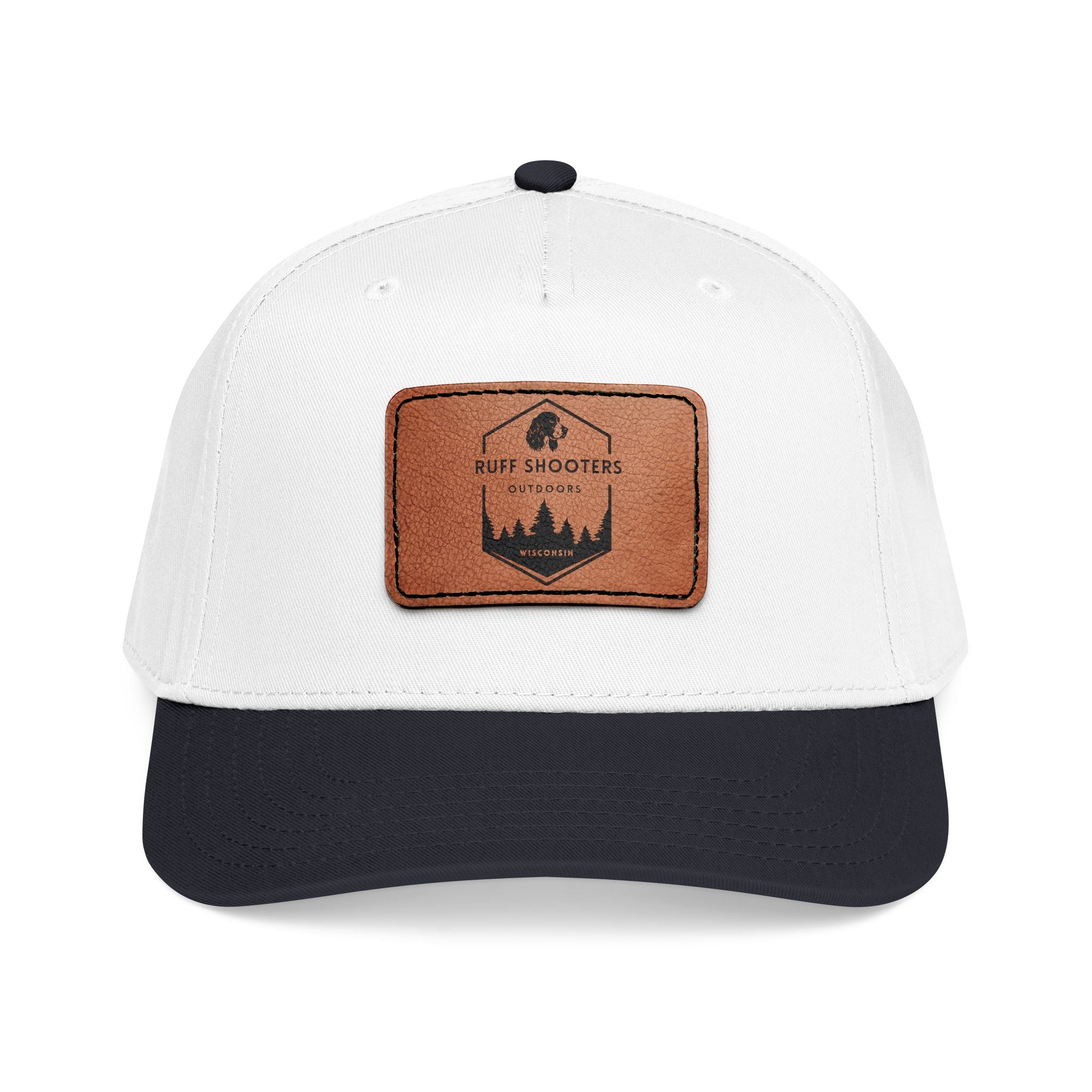Leather Patch Ruff Shooters Outdoors Logo