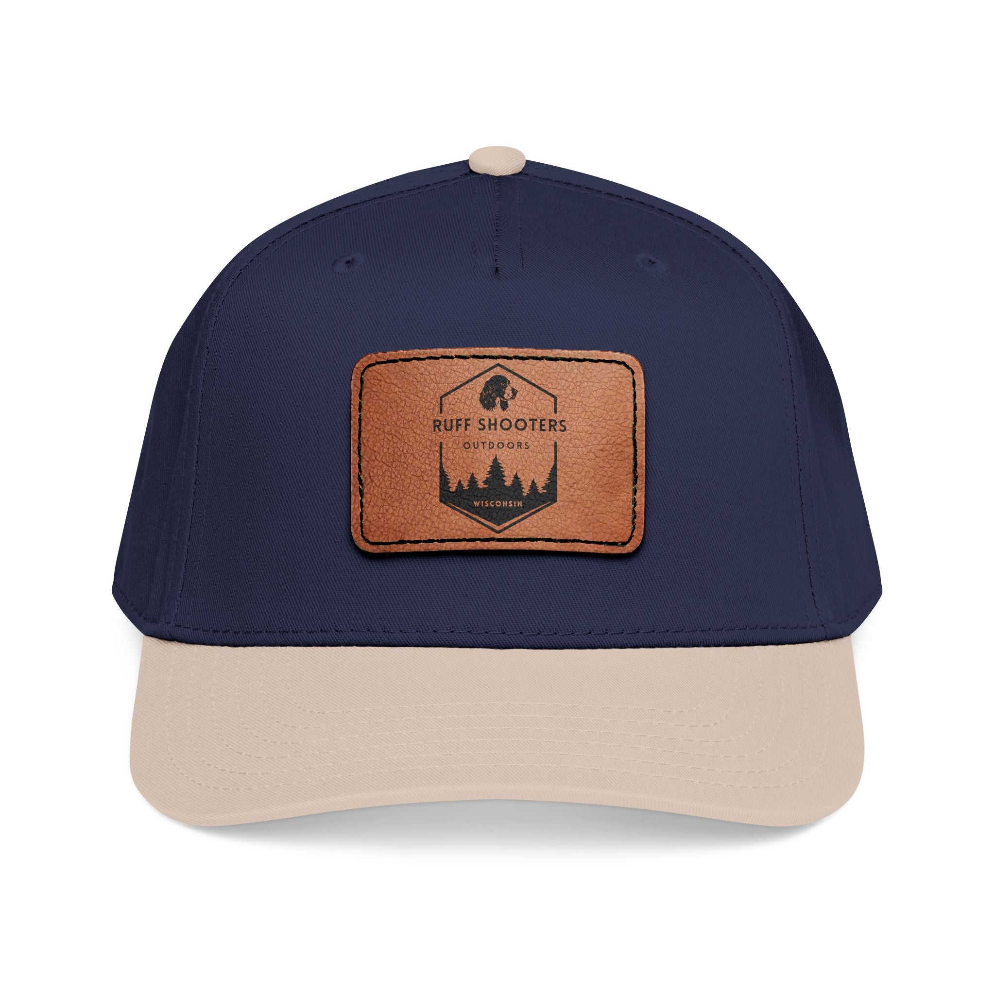 Leather Patch Ruff Shooters Outdoors Logo