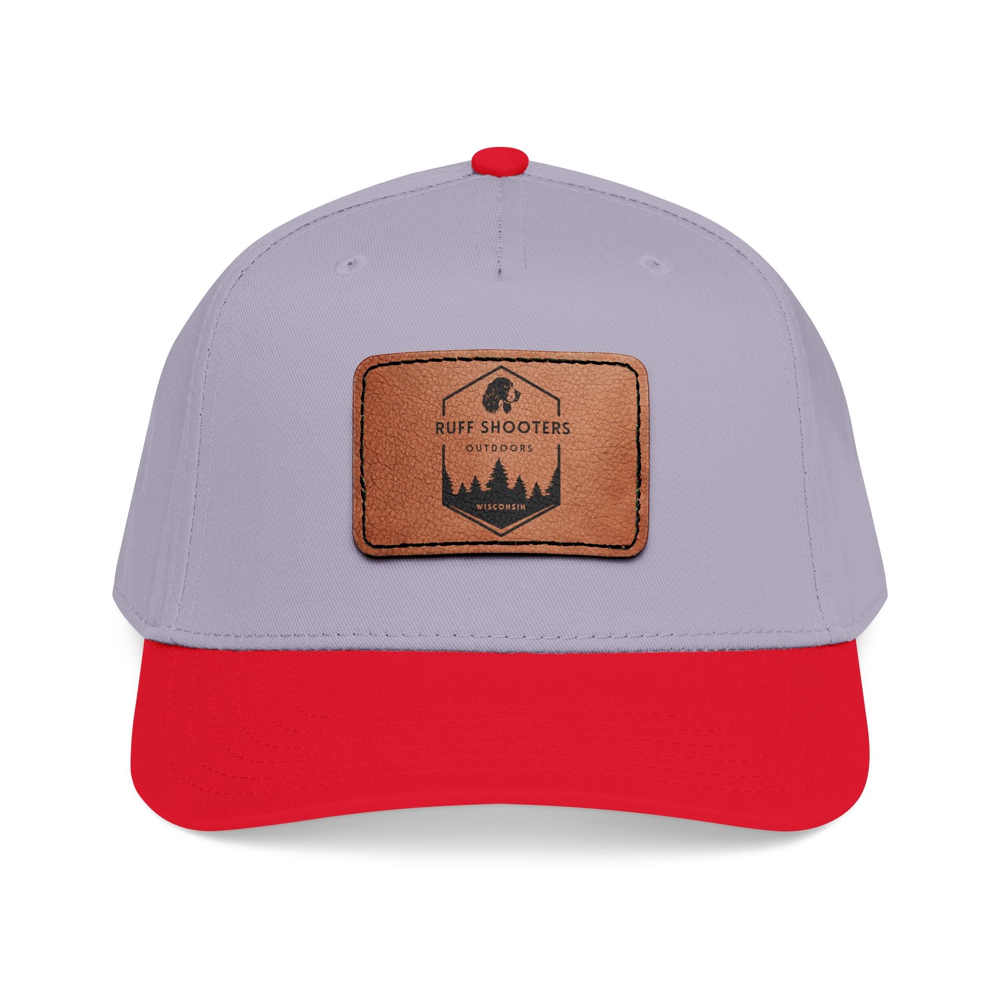 Leather Patch Ruff Shooters Outdoors Logo
