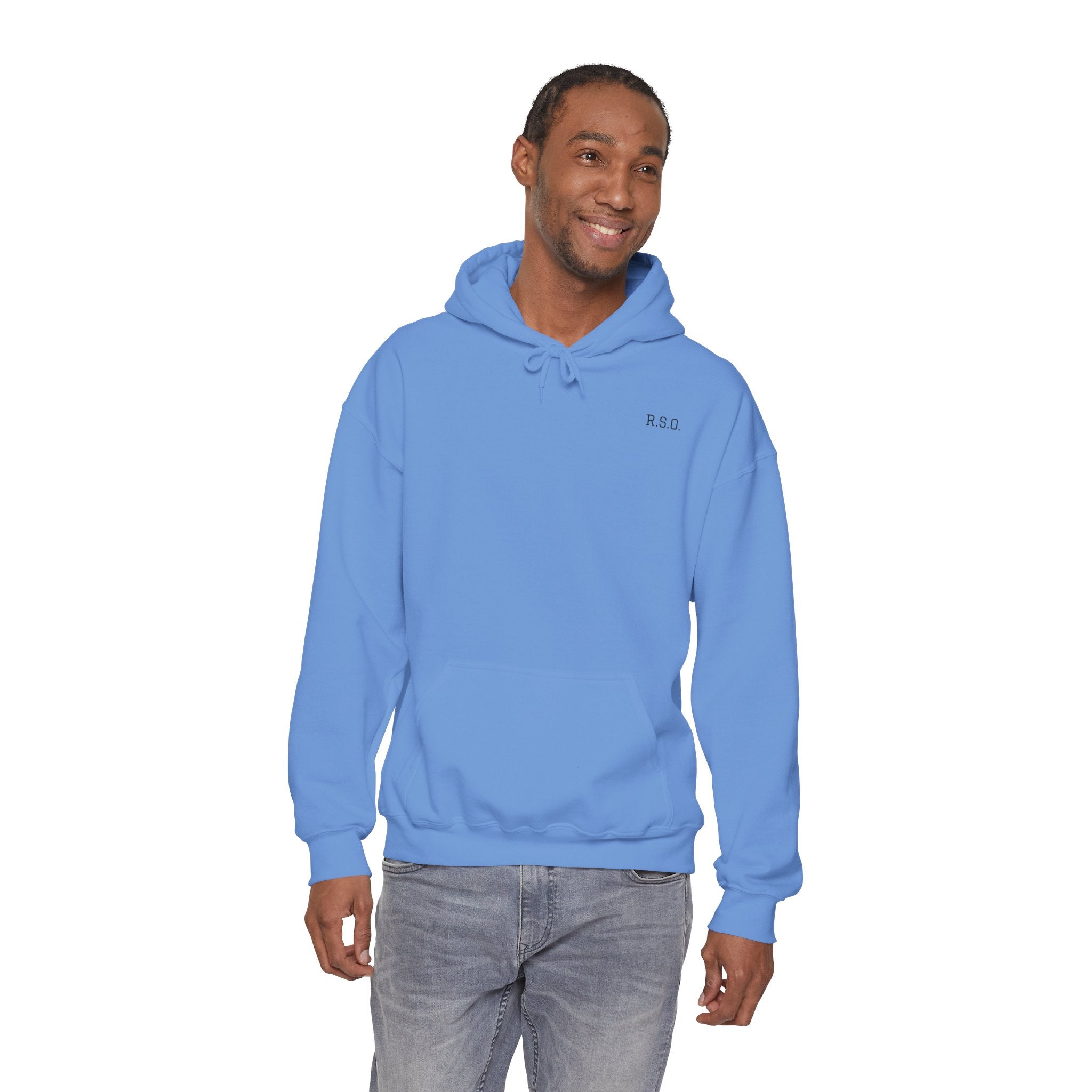 Ruff Shooters Tired Eyes Graphic Hooded Sweatshirt