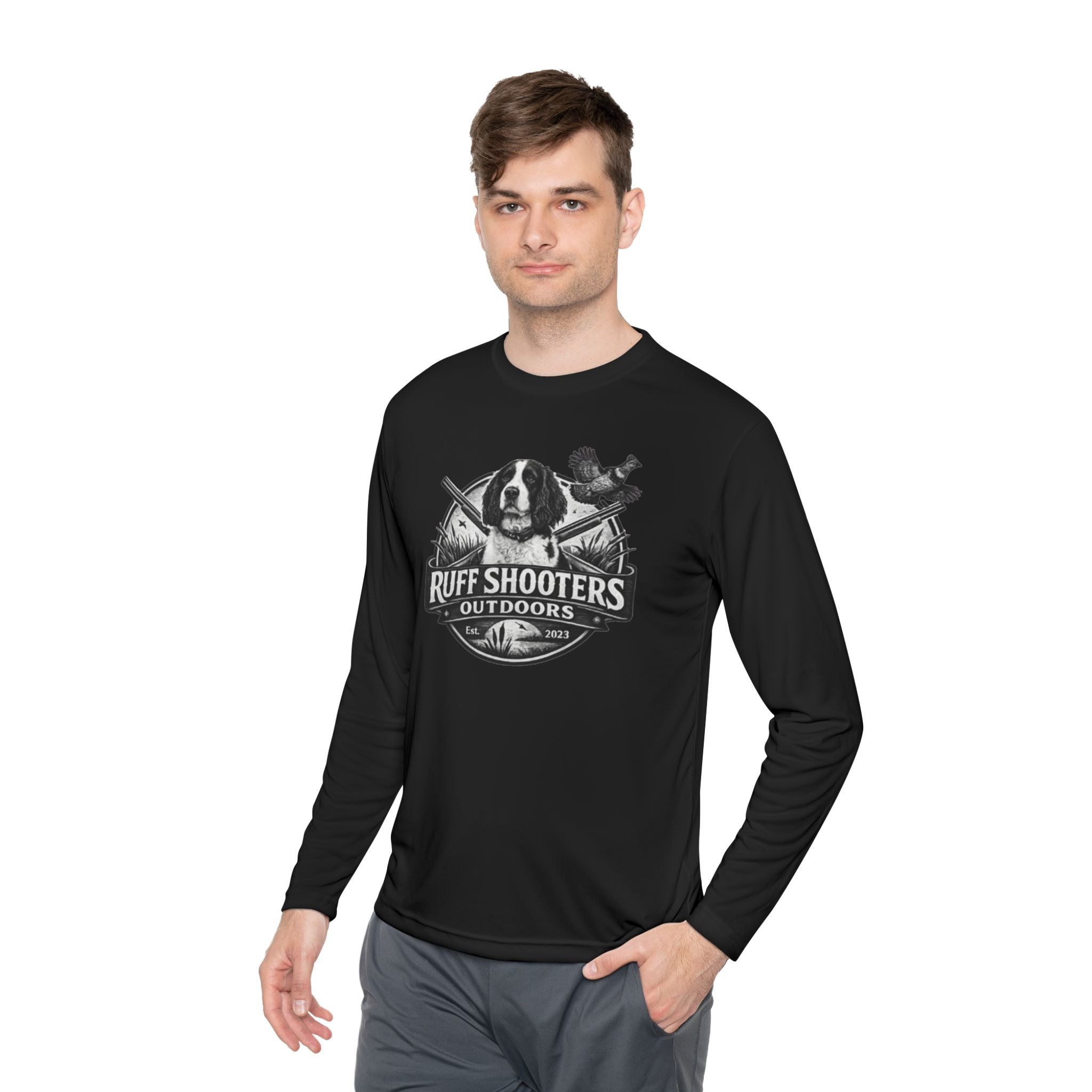 RSO "Grouse Logo B/W" -Long Sleeve Tee