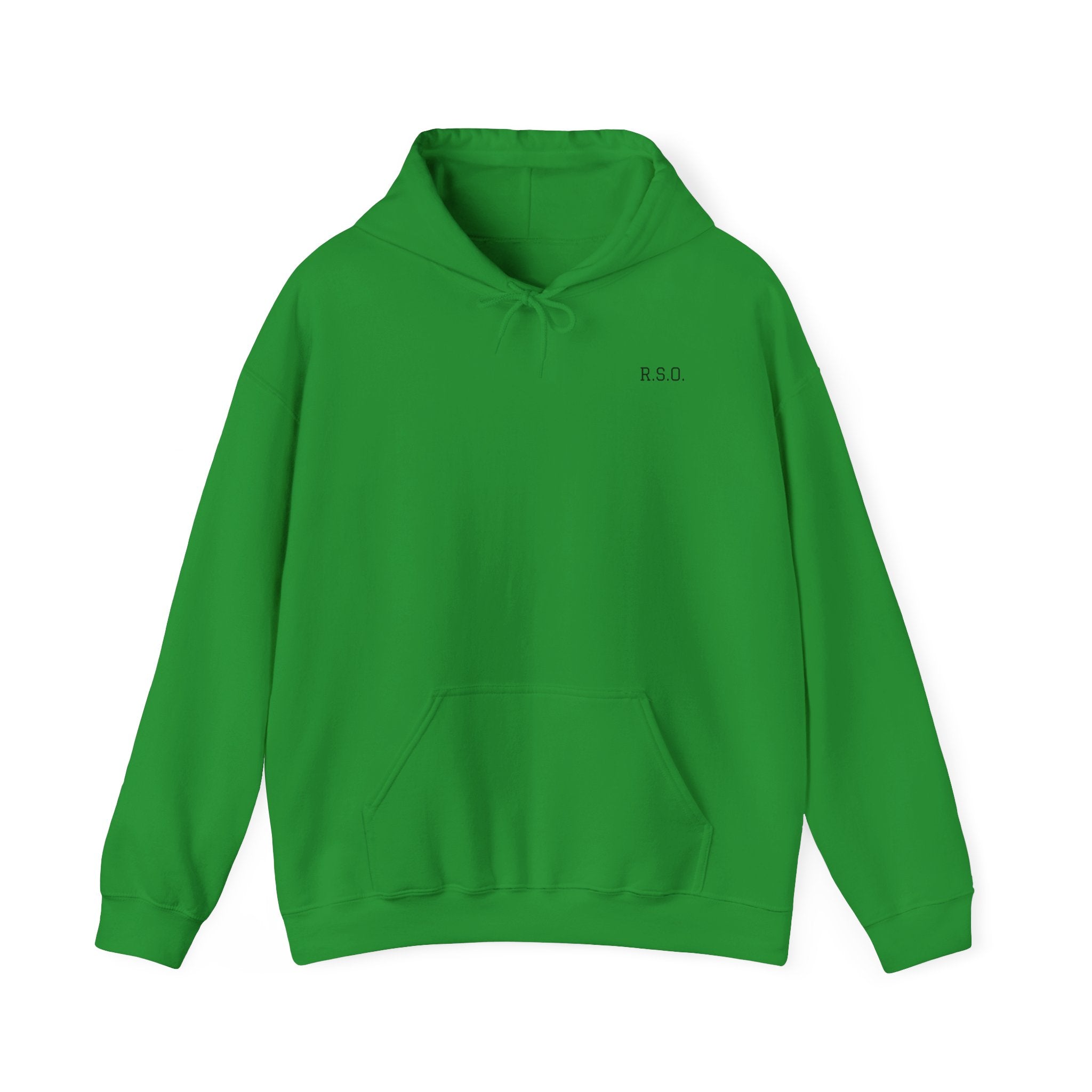 Ruff Shooters Tired Eyes Graphic Hooded Sweatshirt