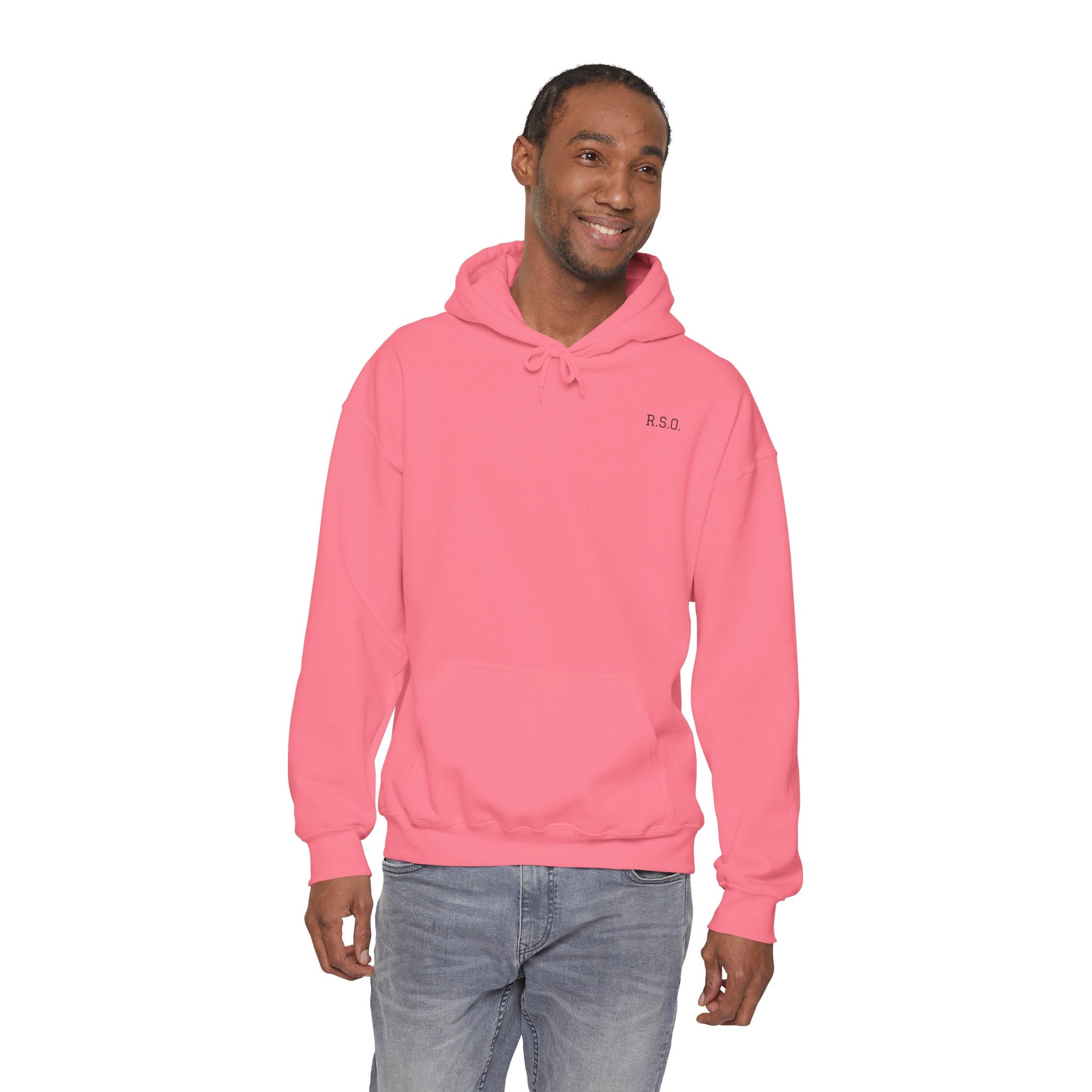 Ruff Shooters Tired Eyes Graphic Hooded Sweatshirt