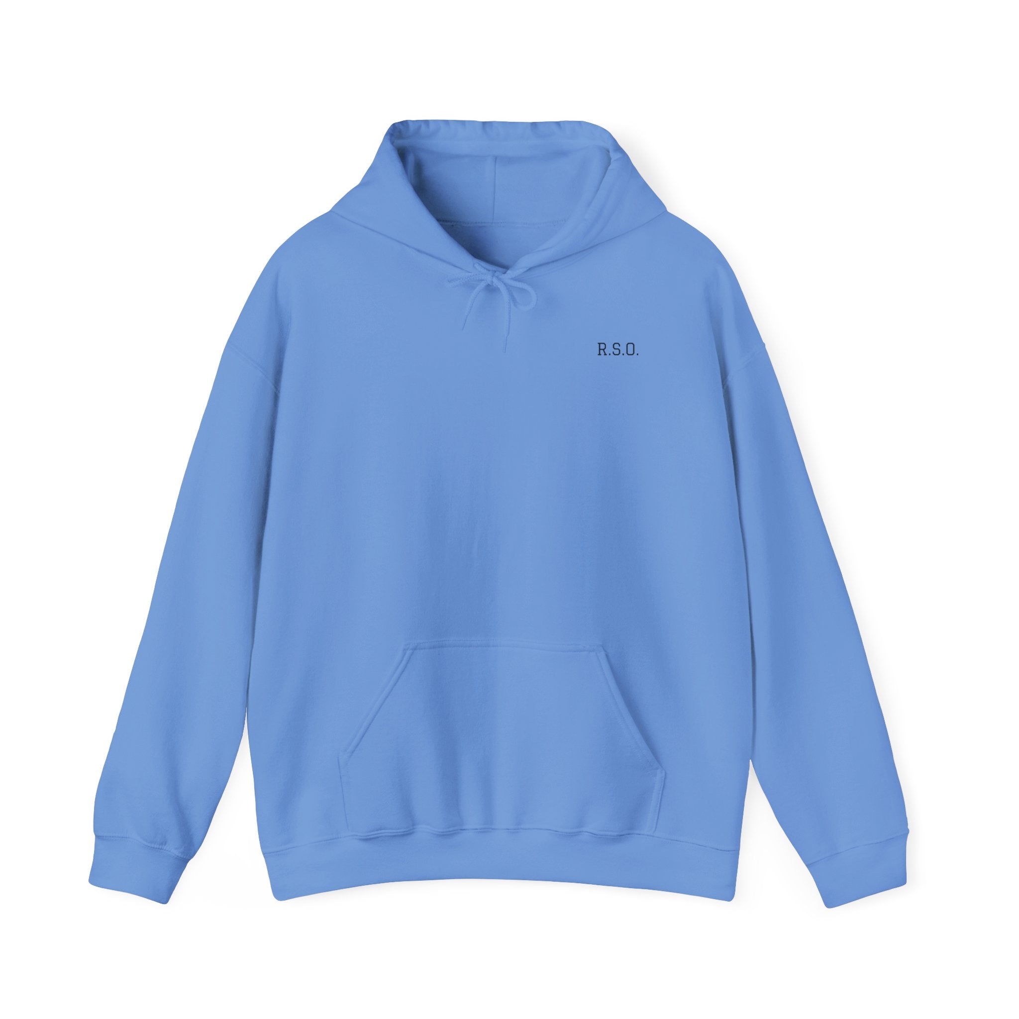 Ruff Shooters Tired Eyes Graphic Hooded Sweatshirt