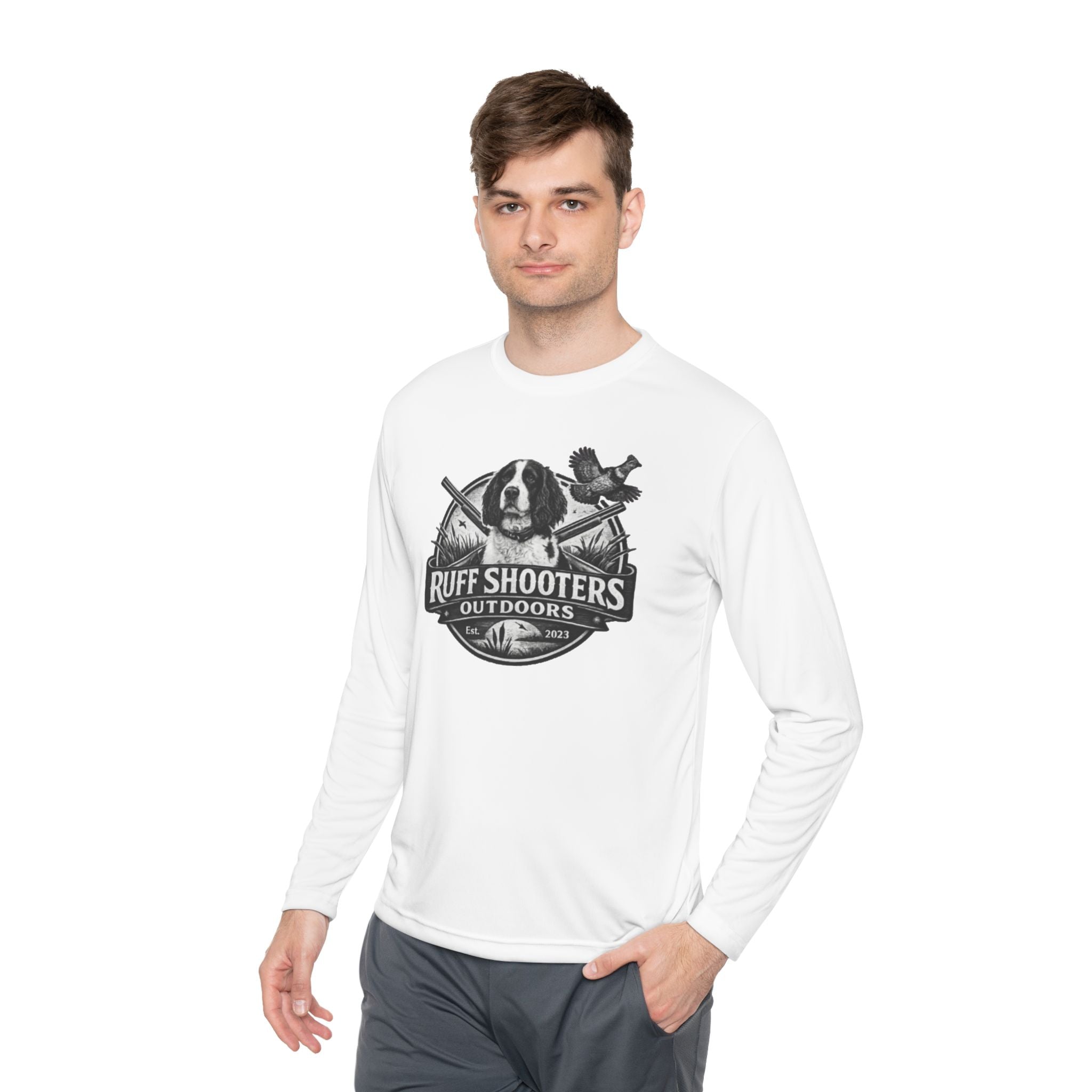 RSO "Grouse Logo B/W" -Long Sleeve Tee