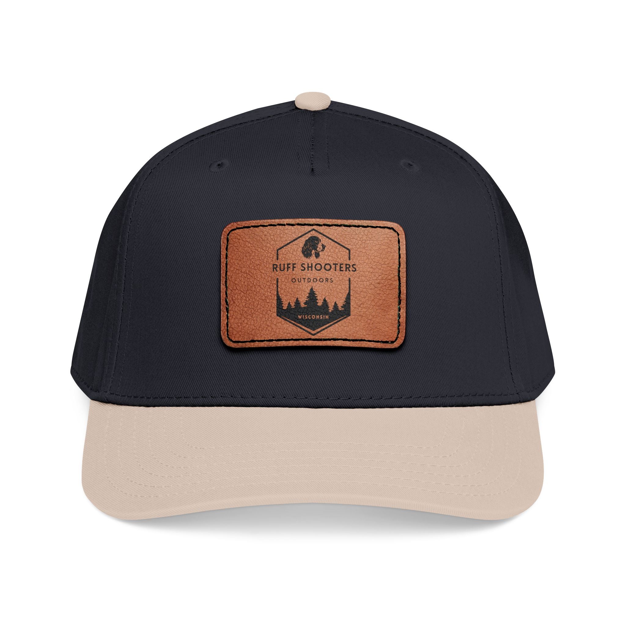 Leather Patch Ruff Shooters Outdoors Logo