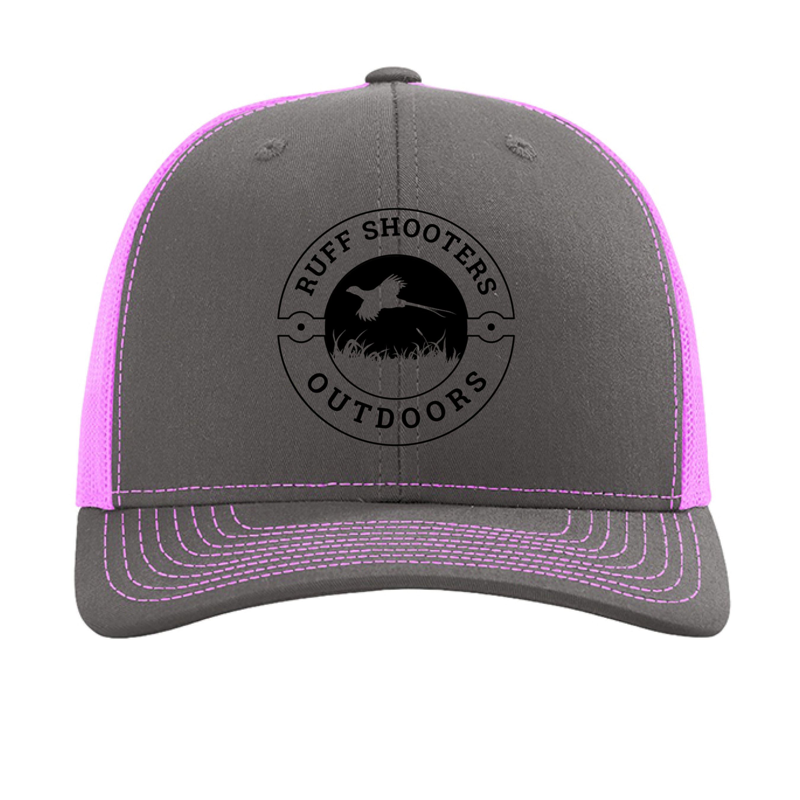 Charcoal/ Neon Pink - FRONT