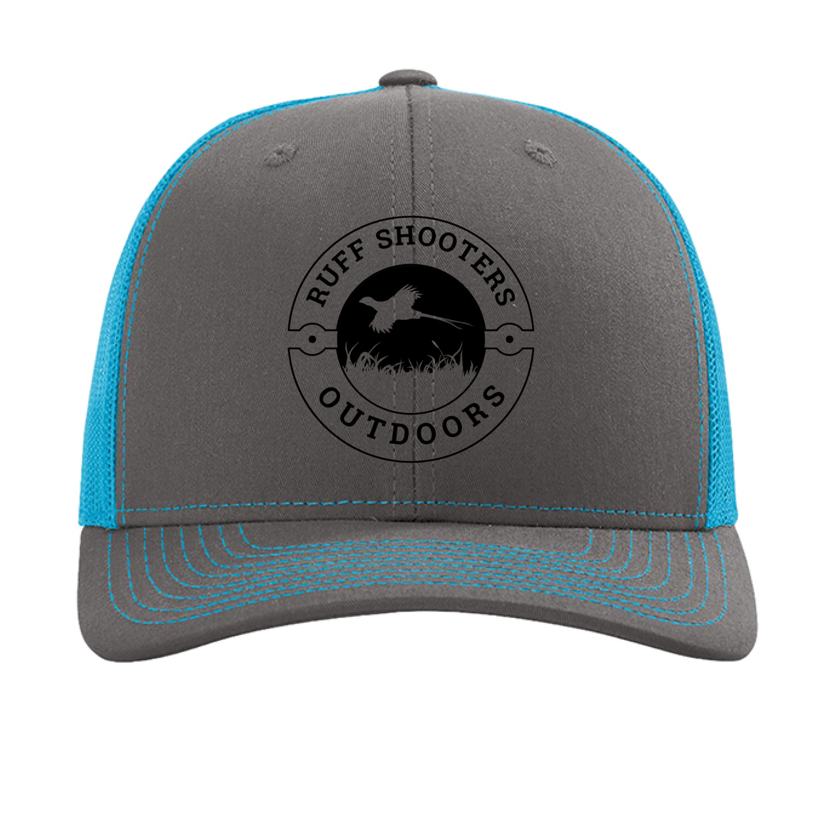Charcoal/ Neon Blue - FRONT